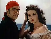 Le Cygne noir (1942) : Tyrone Power et Maureen O'Hara