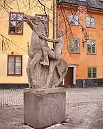 Jeune Homme à cheval, Stockholm