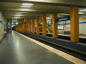 Image illustrative de l’article Nordfriedhof (métro de Munich)