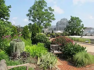 Vue du parc.