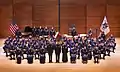 L'United States Coast Guard Band au complet.