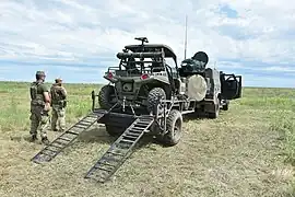 équipant la 55e brigade d'artillerie.