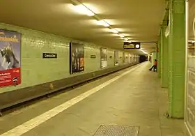 Intérieur de la station.