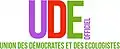 Logo de l'autoproclamée « UDE Officiel », branche de Marie-Pierre Bresson, utilisé en 2019, avant la scission.