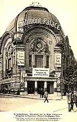 Le Gaumont-Palace en 1914, au 1, rue Caulaincourt.