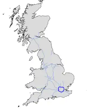 Image illustrative de l’article Autoroute britannique M25