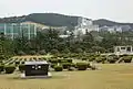 Carré français au cimetière militaire des Nations unies, à Busan.