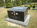 Monument du Bataillon Français au cimetière militaire des Nations unies, à Busan.