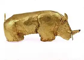 Image illustrative de l’article Rhinocéros d'or de Mapungubwe