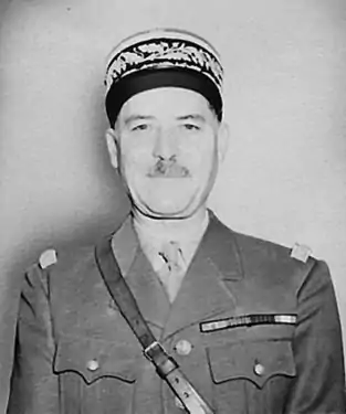 Le maréchal Juin alors général (vers 1943).