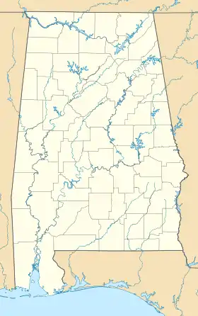 (Voir situation sur carte : Alabama)