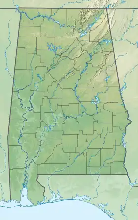 (Voir situation sur carte : Alabama)