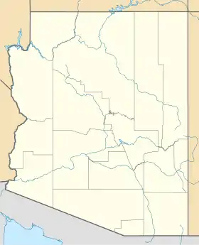 Voir sur la carte administrative d'Arizona