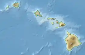 Voir sur la carte topographique d'Hawaï