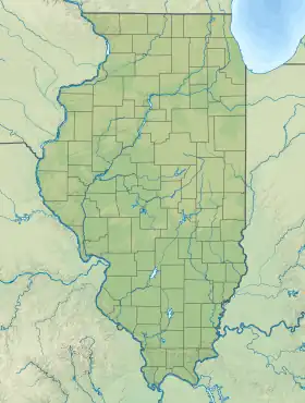 Voir sur la carte topographique de l'Illinois