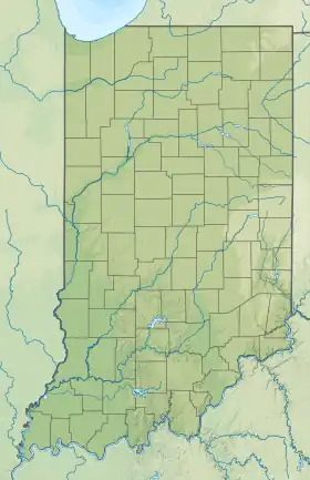 (Voir situation sur carte : Indiana)