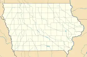 (Voir situation sur carte : Iowa)