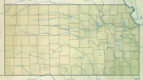 Voir sur la carte topographique du Kansas