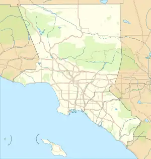 Carte des aéroports du Grand Los Angeles