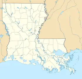 (Voir situation sur carte : Louisiane)