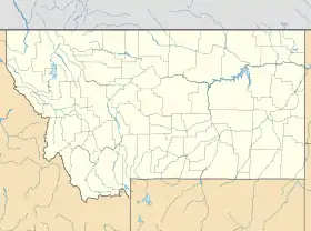 voir sur la carte du Montana