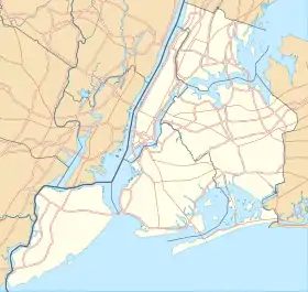 Géolocalisation sur la carte : New York (ville)/États-Unis