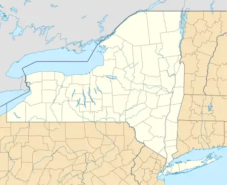Géolocalisation sur la carte : New York