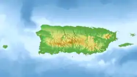 Voir sur la carte topographique de Porto Rico