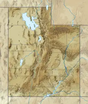 (Voir situation sur carte : Utah)