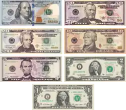 Dollar des États-Unis.