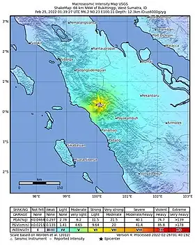 Image illustrative de l’article Séisme de 2022 à Sumatra