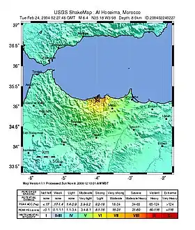 Image illustrative de l’article Séisme de 2004 à Al Hoceima