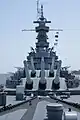 Canons de pont USS Alabama in 2008