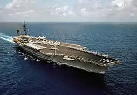 illustration de USS America (CV-66)
