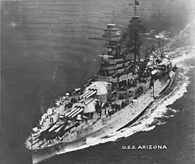 illustration de USS Arizona (BB-39)