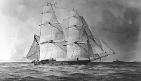 illustration de USS Bainbridge (1842)