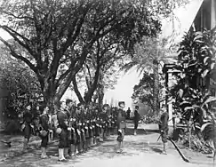 Marines de l'USS Boston, janvier 1893.