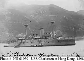 illustration de USS Charleston (C-2)