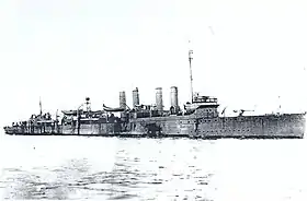 illustration de USS Clemson (DD-186)