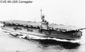 illustration de USS Corregidor (CVE-58)