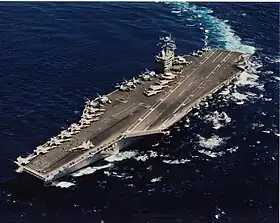 illustration de USS Dwight D. Eisenhower (CVN-69)