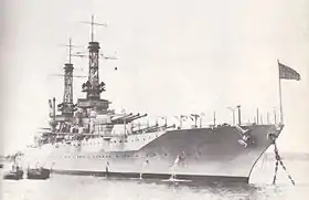 illustration de USS Idaho (BB-42)