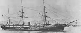 illustration de USS Iroquois (1859)
