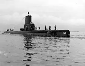 illustration de USS Jallao (SS-368)