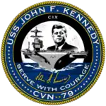 Insigne du USS John F. Kennedy