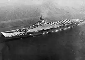 illustration de USS Leyte (CV-32)