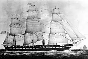 illustration de USS Merrimack (1855)