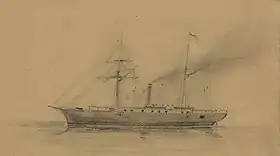 illustration de USS Monticello (1859)