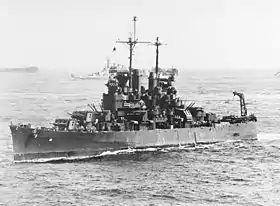 illustration de USS Santa Fe (CL-60)