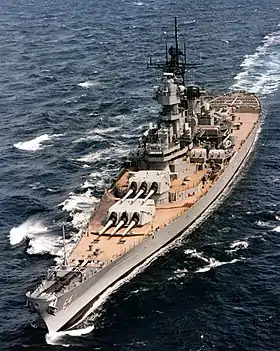 illustration de USS Wisconsin (BB-64)